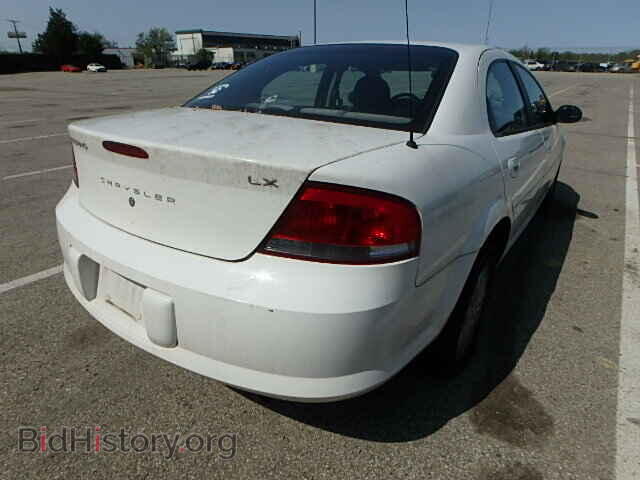 2003 CHRYSLER SEBRING - VIN: 1C3EL46X73N508020 - Фото 4