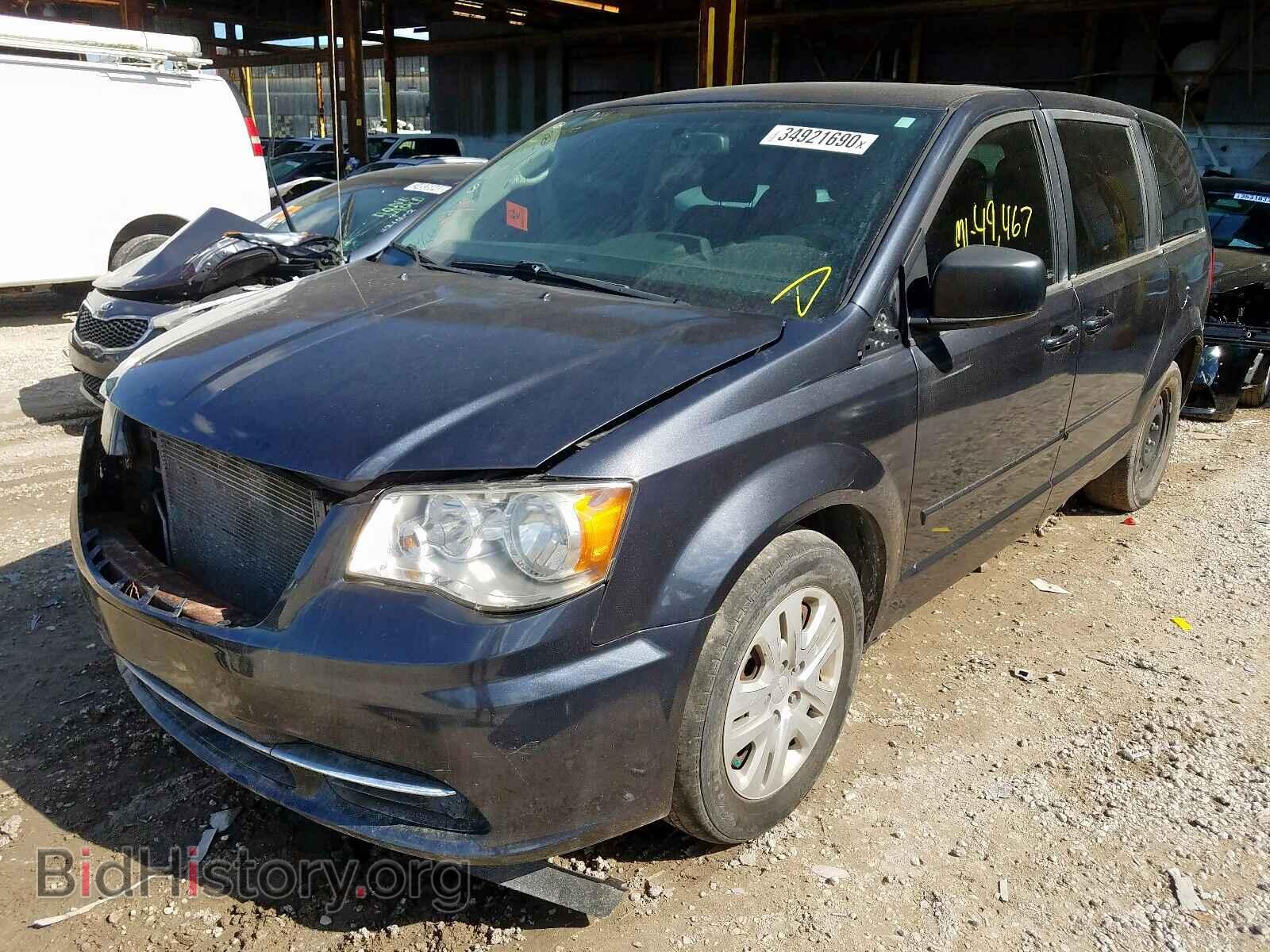 2014 DODGE CARAVAN - VIN: 2C4RDGBG8ER299149 - Фото 2