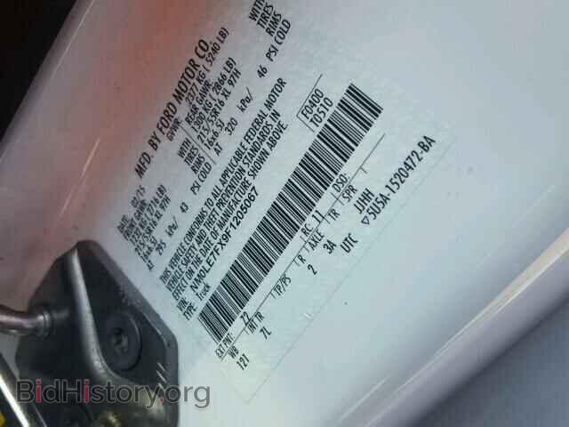 2015 FORD TRANSIT CO - VIN: NM0LE7FX9F1205067 - Фото 10