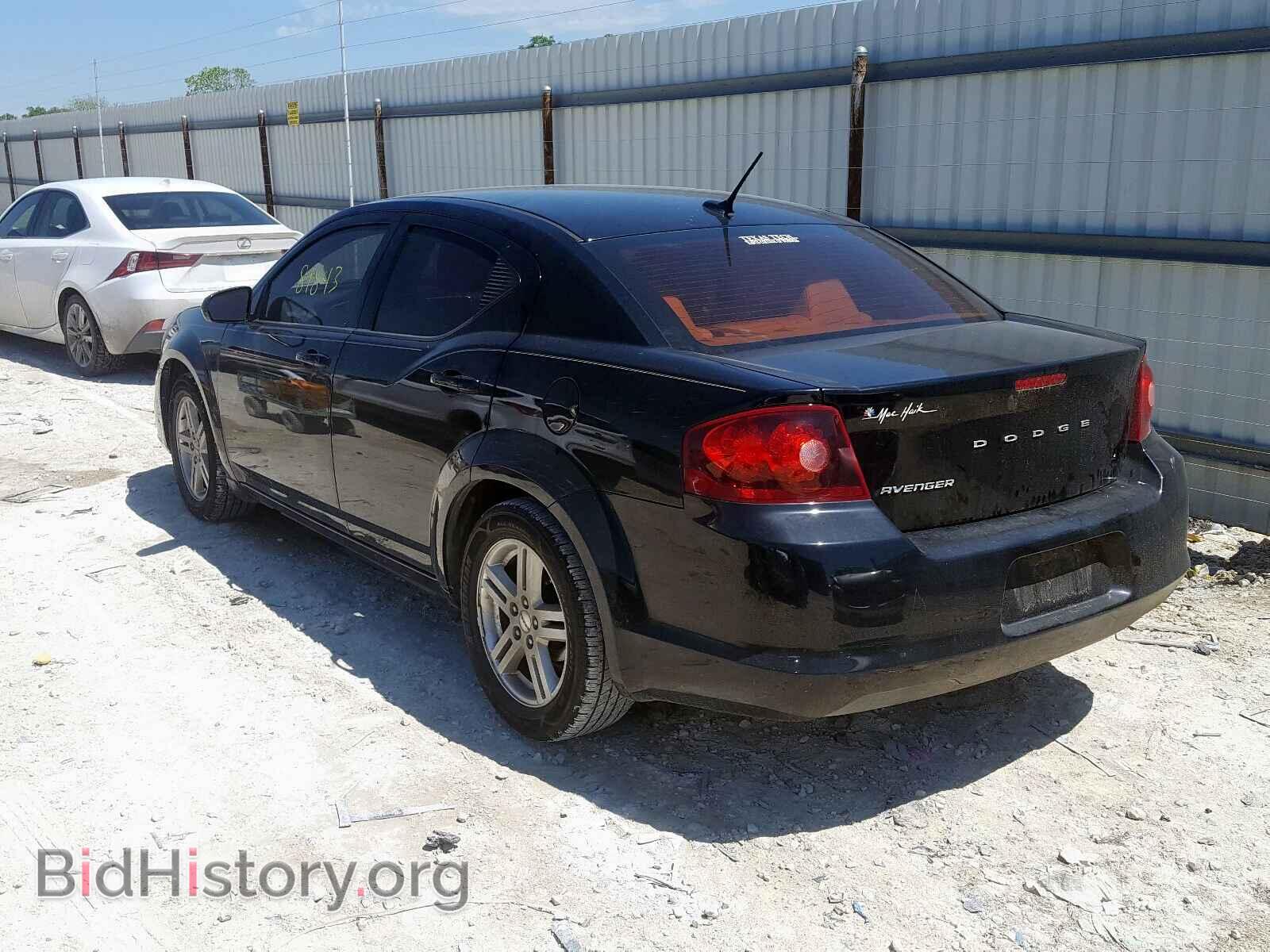 2014 DODGE AVENGER - VIN: 1C3CDZCB1EN229076 - Фото 3