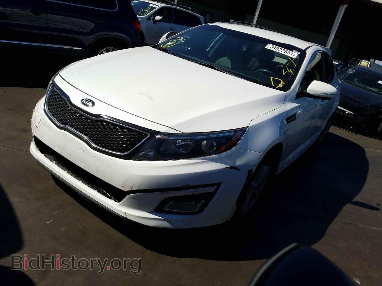 2014 KIA OPTIMA - VIN: KNAGM4A78E5479880 - Photo 2