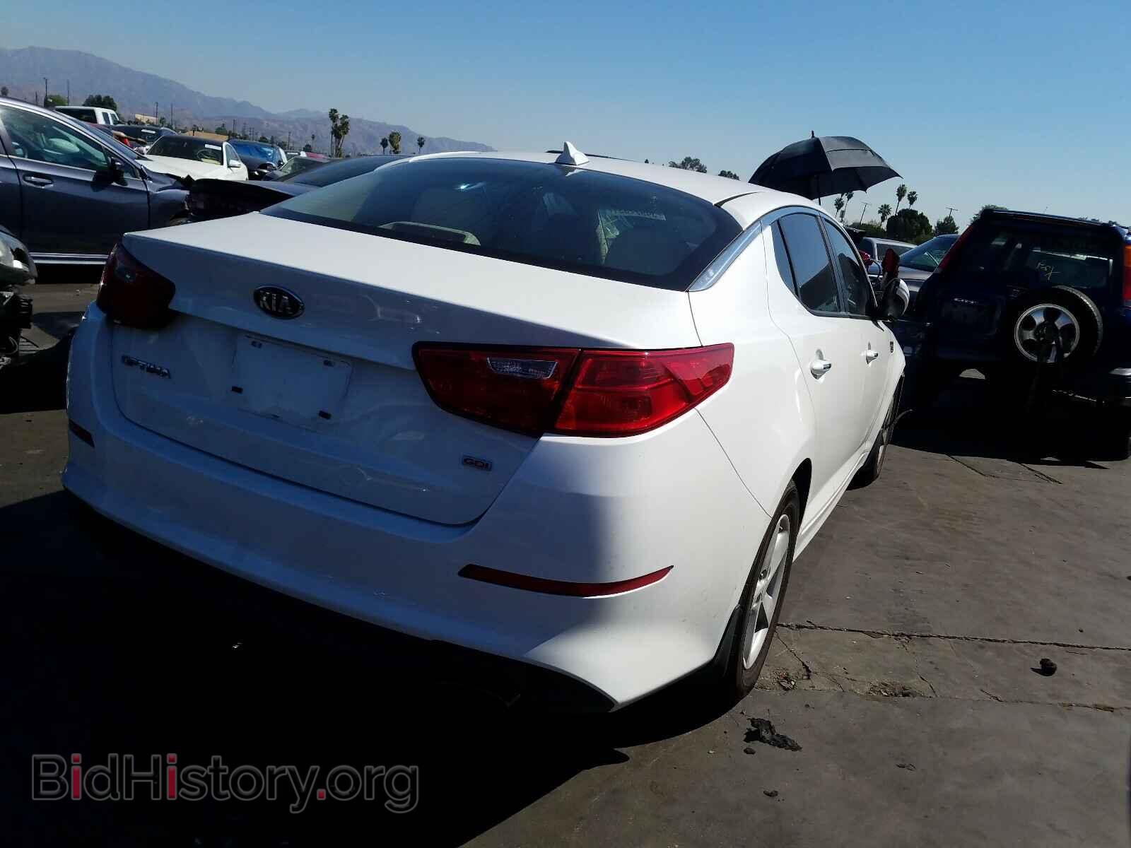 2014 KIA OPTIMA - VIN: KNAGM4A78E5479880 - Photo 4