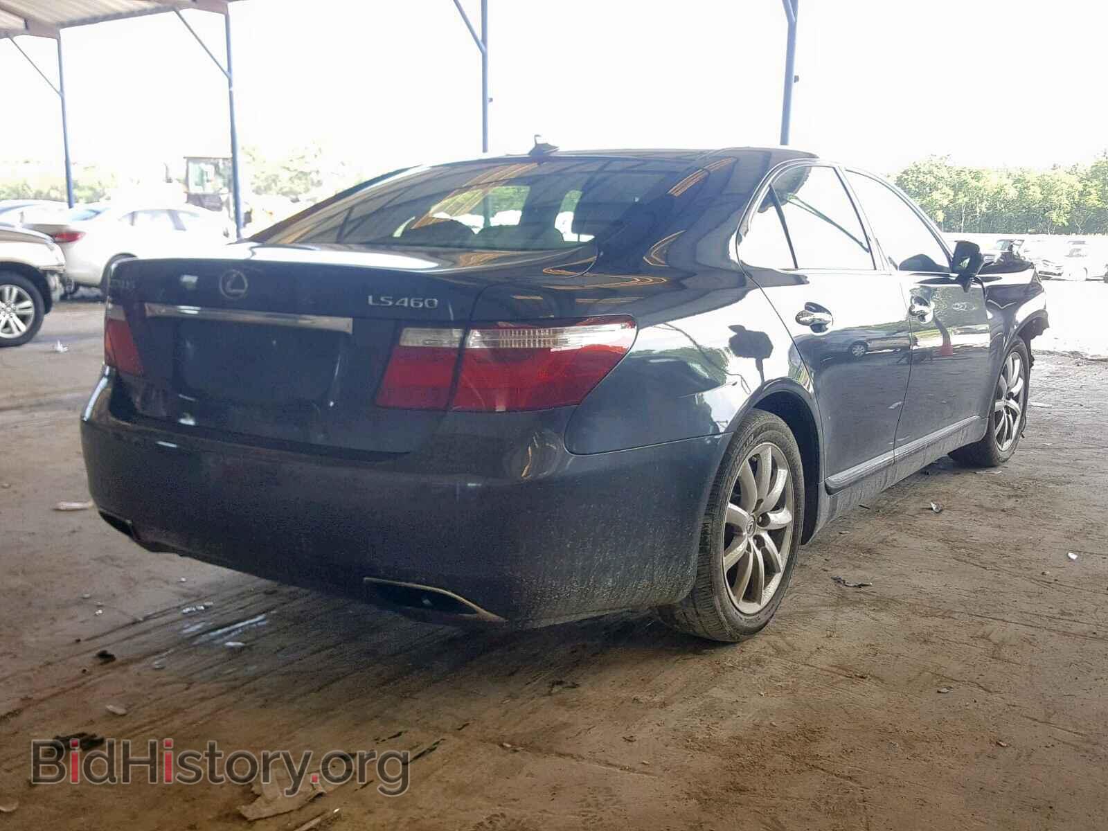 2007 LEXUS LS460 - VIN: JTHBL46F075007870 - Фото 4