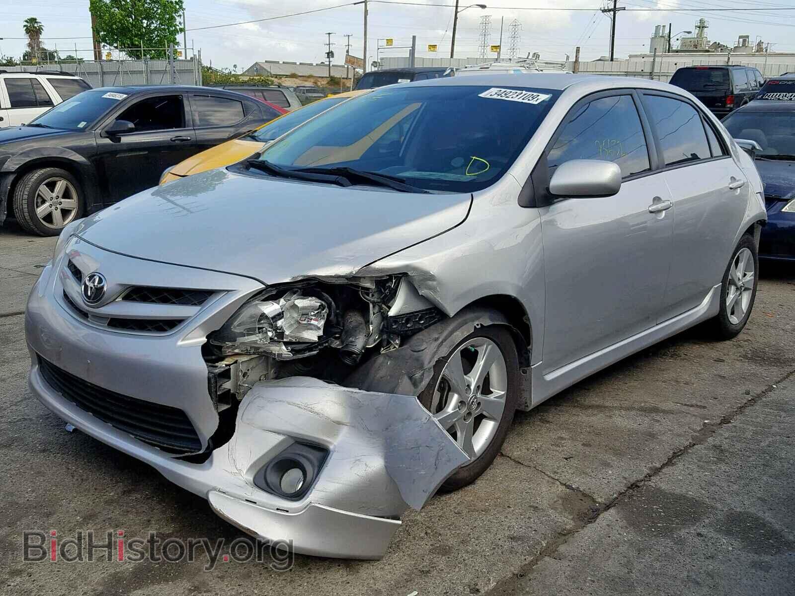 2013 TOYOTA COROLLA BA - VIN: 5YFBU4EE6DP123533 - Фото 2