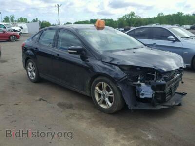 2014 Ford FOCUS Focus SE, black — VIN 1FADP3F20EL101218, Copart