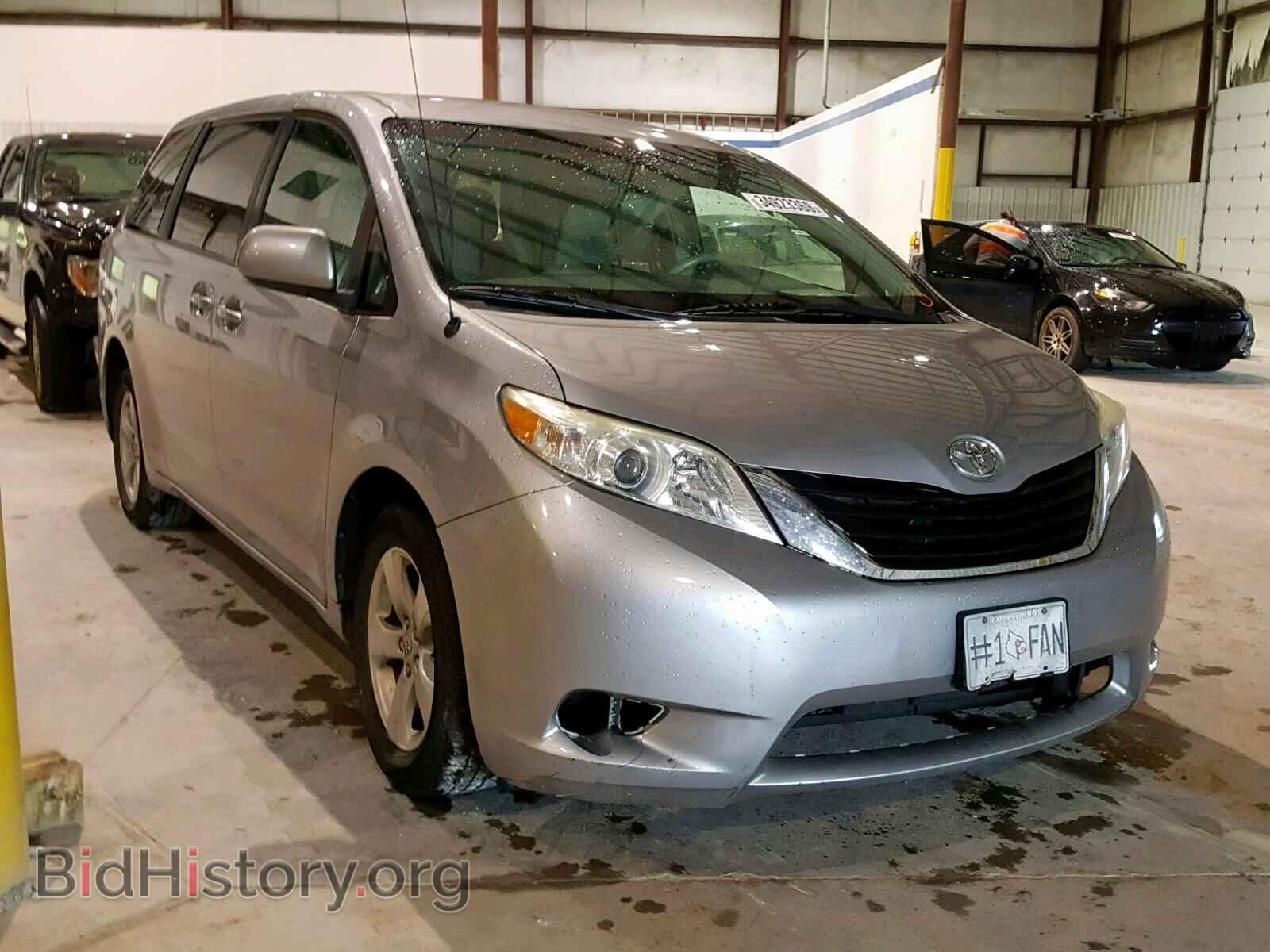Photo 5TDKA3DC6CS014367 - TOYOTA SIENNA BAS 2012