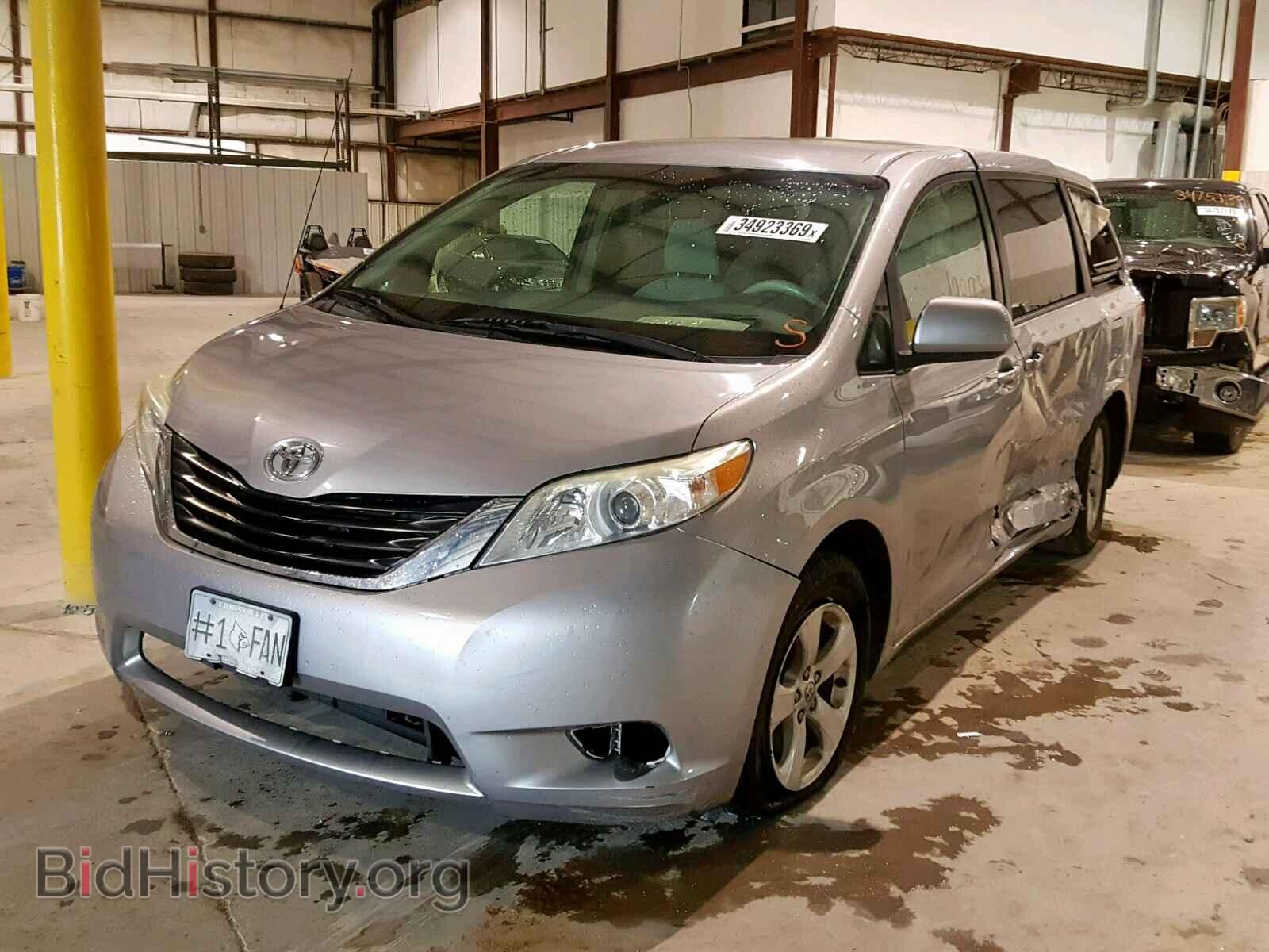 2012 TOYOTA SIENNA BAS - VIN: 5TDKA3DC6CS014367 - Photo 2