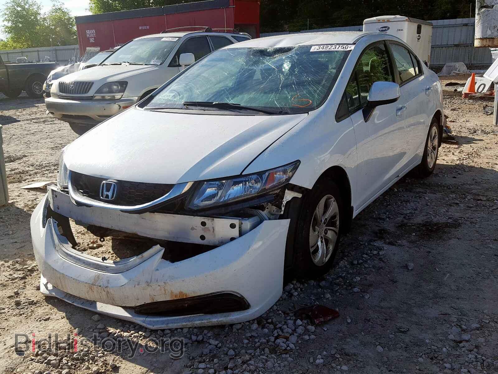 2013 HONDA CIVIC - VIN: 19XFB2F52DE049104 - Фото 2