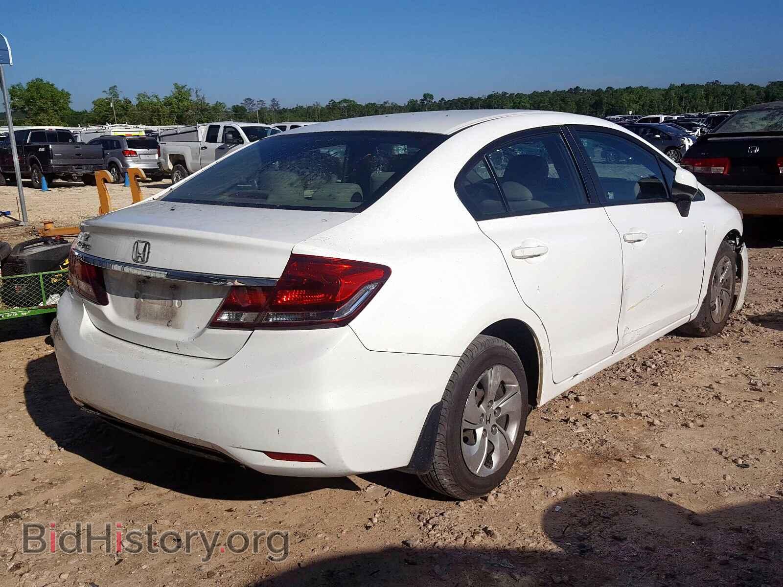2013 HONDA CIVIC - VIN: 19XFB2F52DE049104 - Фото 4