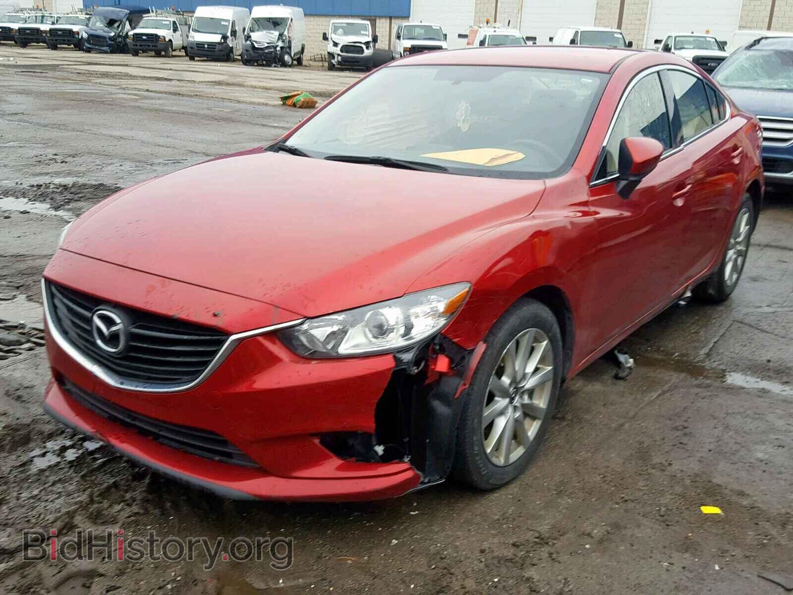 2016 MAZDA 6 - VIN: JM1GJ1U53G1463682 - Фото 2