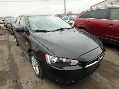 2011 Mitsubishi LANCER LANCER ES/, black — VIN JA32U2FUXBU041748, Copart