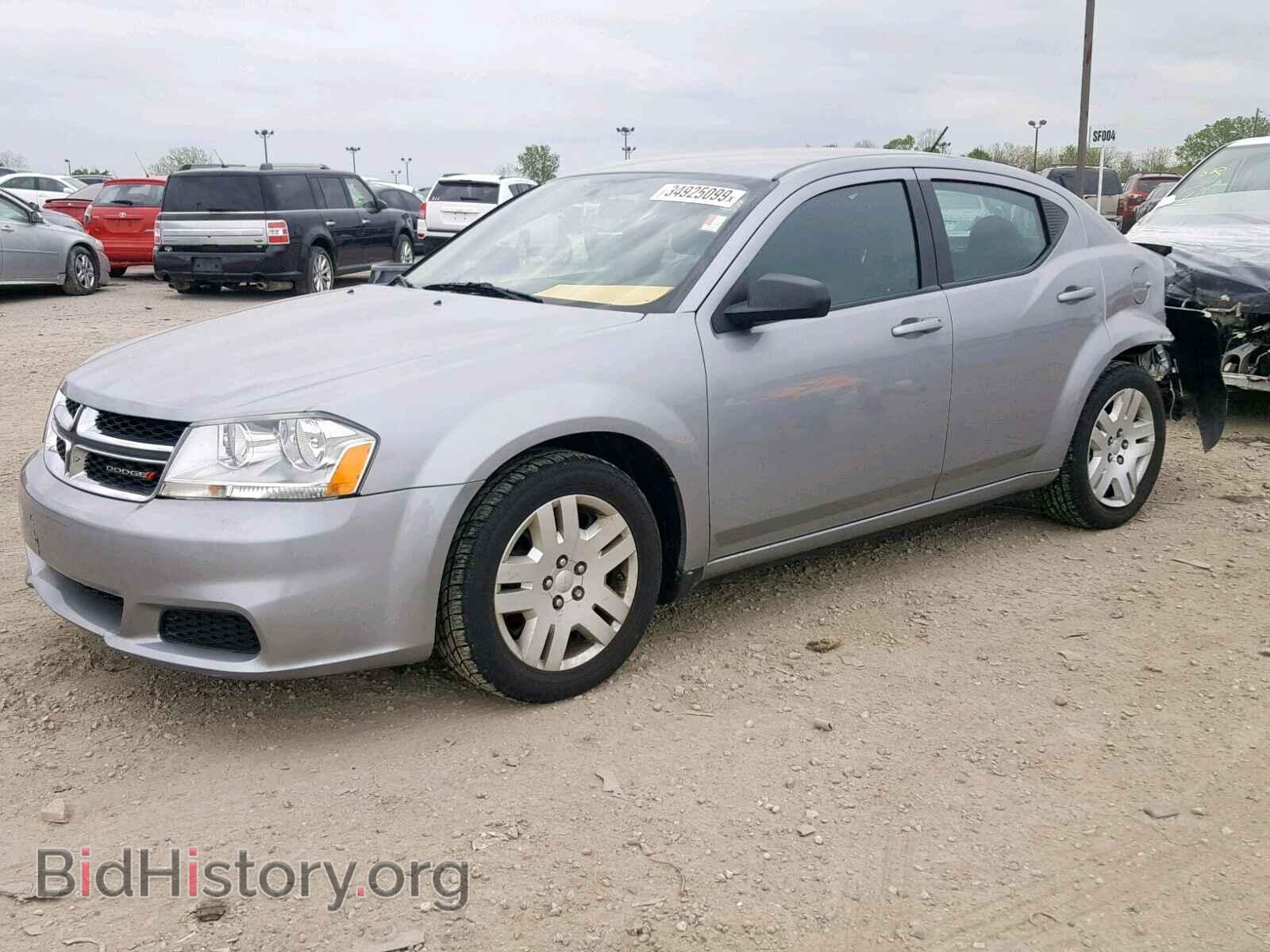 2013 DODGE AVENGER - VIN: 1C3CDZAB5DN616814 - Фото 2