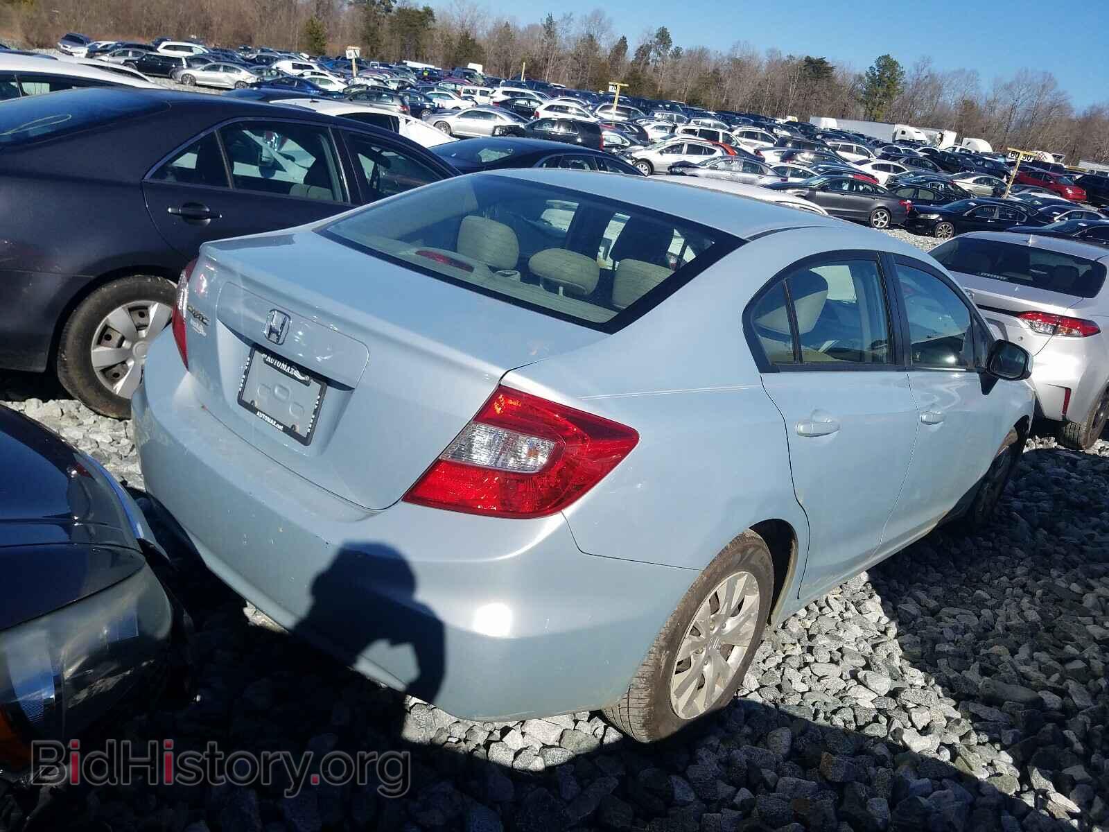 2012 HONDA CIVIC - VIN: 19XFB2F51CE326565 - Фото 4