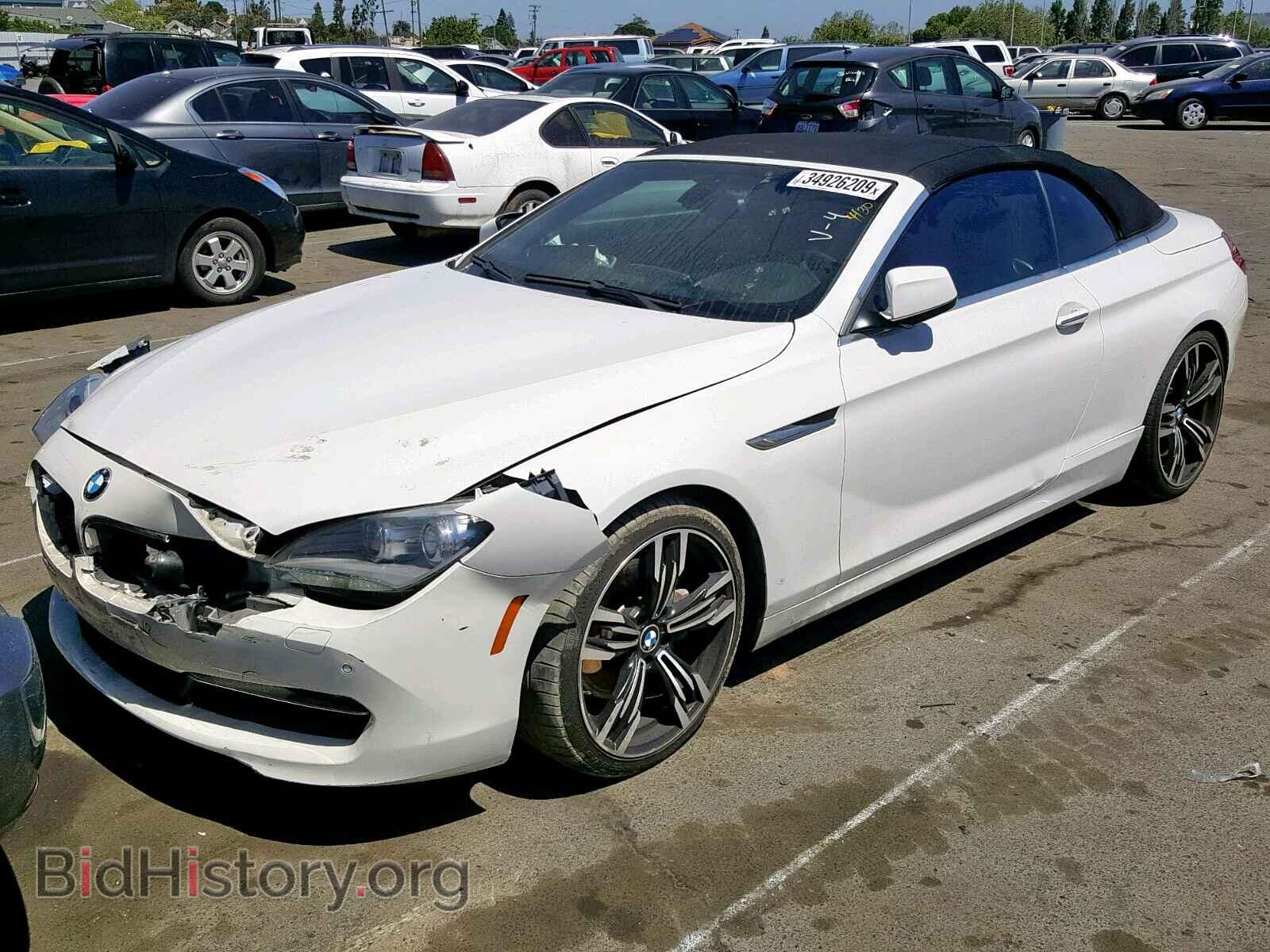 2012 BMW 6 SERIES - VIN: WBALZ3C51CDL72002 - Фото 2