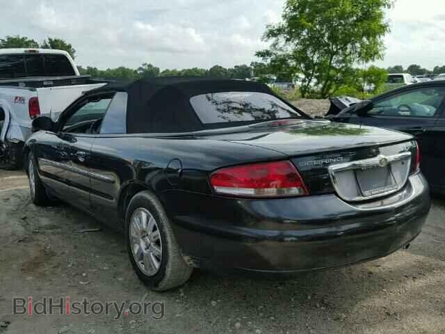 2006 CHRYSLER SEBRING - VIN: 1C3EL65R46N222807 - Фото 3