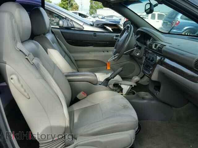 2006 CHRYSLER SEBRING - VIN: 1C3EL65R46N222807 - Фото 5
