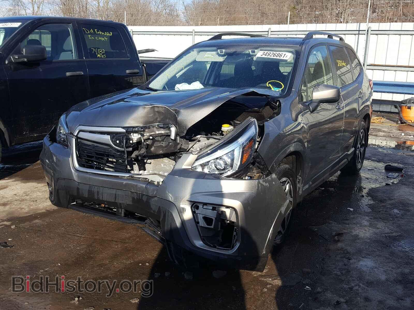 2019 SUBARU FORESTER - VIN: JF2SKAGCXKH454190 - Фото 2