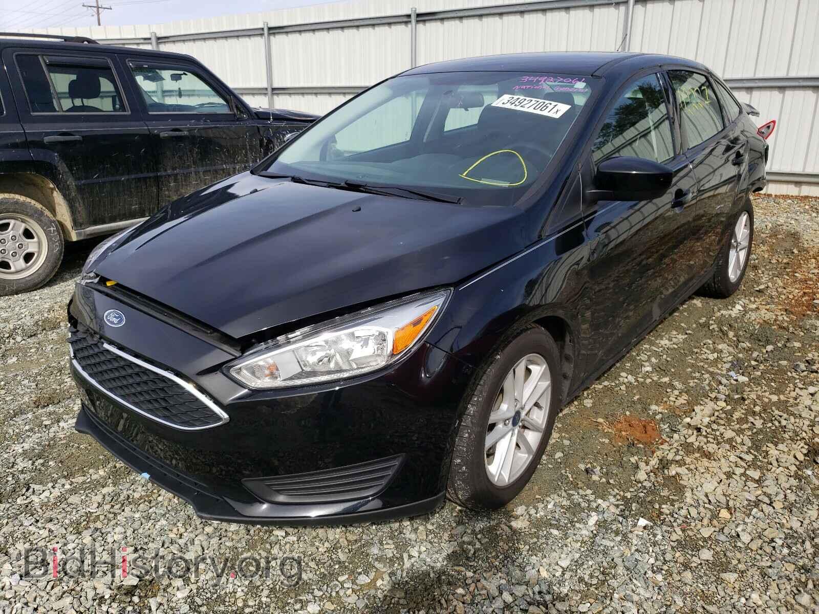 2018 FORD FOCUS - VIN: 1FADP3FE0JL200867 - Фото 2