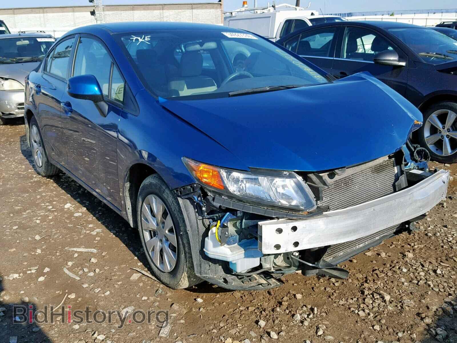 Фотография 19XFB2F52CE072574 - HONDA CIVIC LX 2012