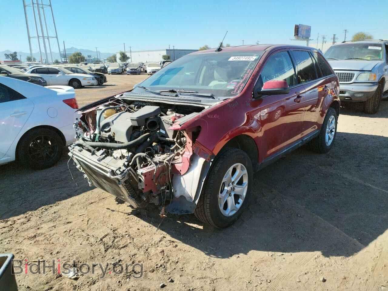 2014 FORD EDGE - VIN: 2FMDK3JC4EBB66397 - Фото 2