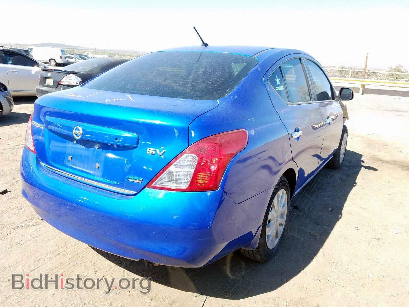 2012 NISSAN VERSA - VIN: 3N1CN7AP2CL884892 - Фото 4