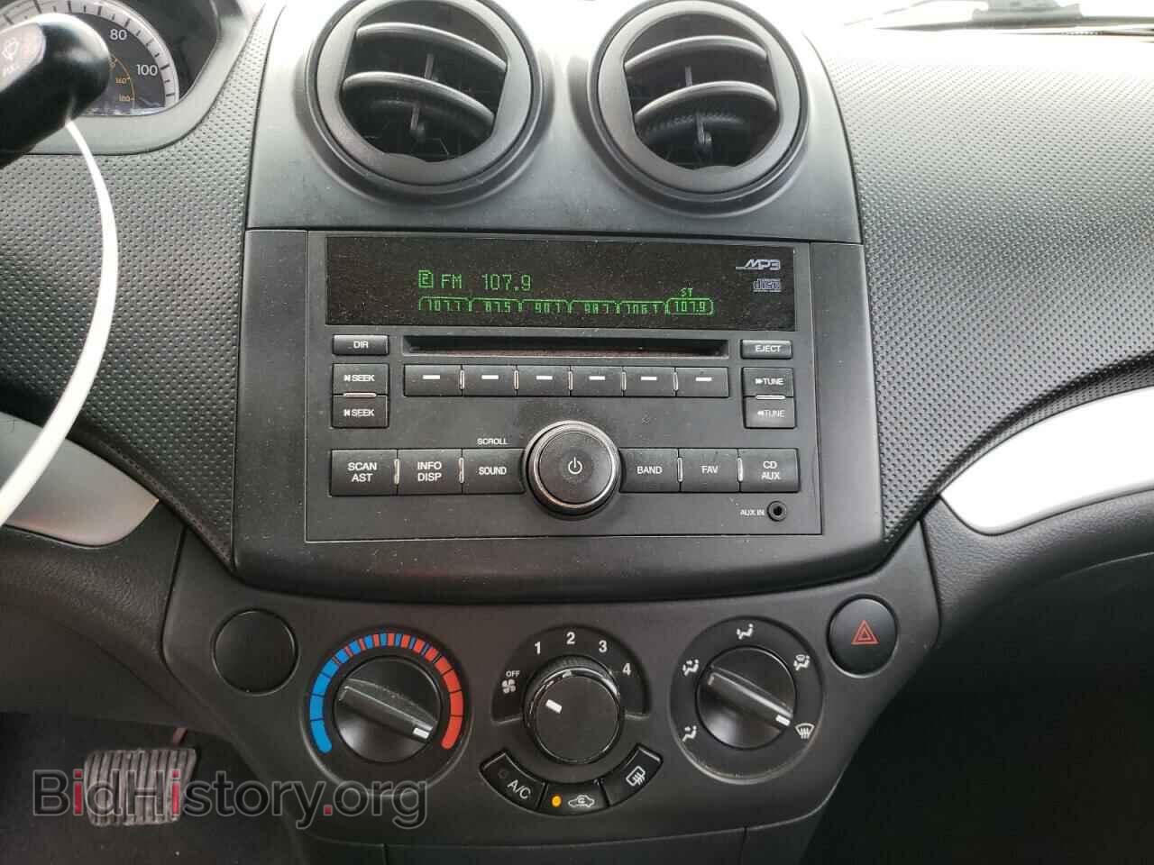 2011 CHEVROLET AVEO - VIN: KL1TD5DE6BB220889 - Фото 9