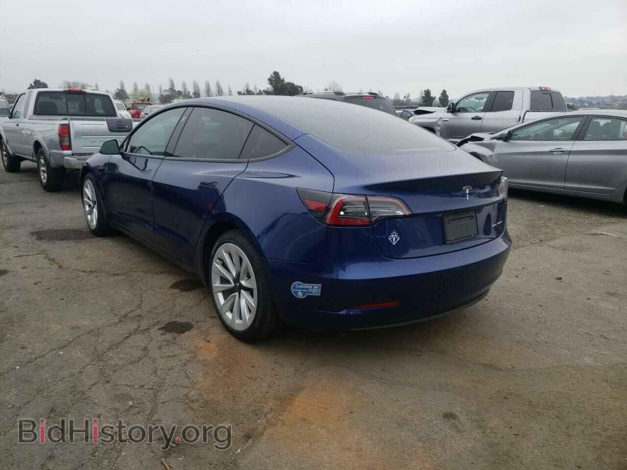 2021 TESLA MODEL 3 - VIN: 5YJ3E1EB4MF865222 - Фото 3