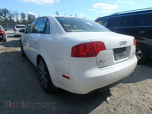 2007 AUDI A4 - VIN: WAUDF78EX7A156797 - Фото 3