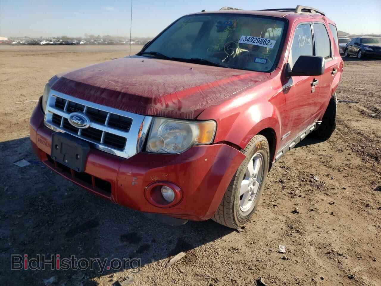 2008 FORD ESCAPE - VIN: 1FMCU03Z58KC40006 - Фото 2