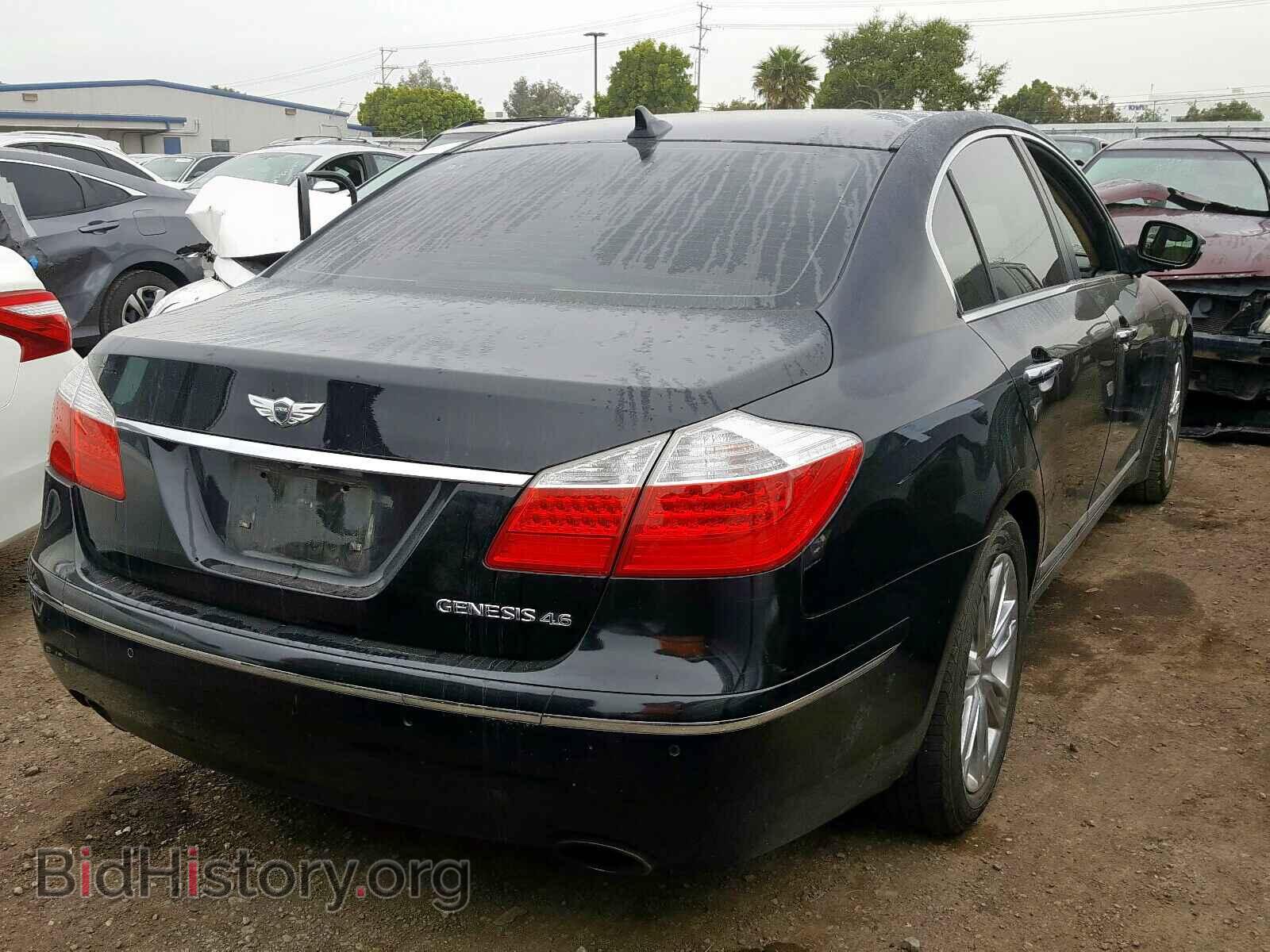 2011 HYUNDAI GENESIS - VIN: KMHGC4DF2BU145964 - Фото 4