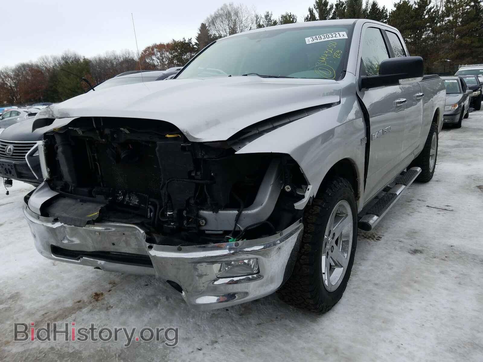 2011 DODGE RAM 1500 - VIN: 1D7RV1GTXBS704802 - Фото 2