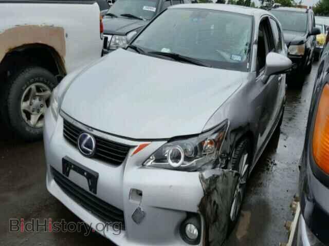 2012 LEXUS CT 200 - VIN: JTHKD5BH0C2106596 - Фото 2