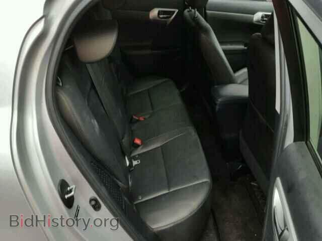2012 LEXUS CT 200 - VIN: JTHKD5BH0C2106596 - Фото 6