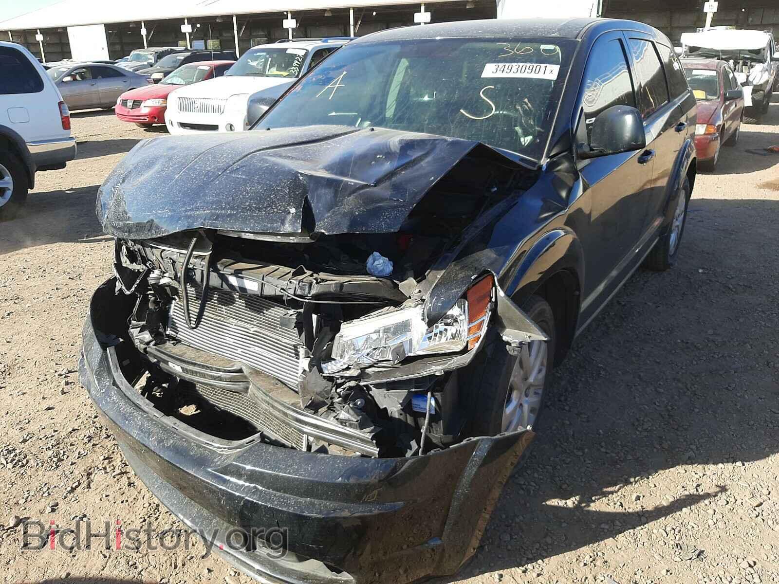 2015 DODGE JOURNEY - VIN: 3C4PDCABXFT744897 - Фото 2