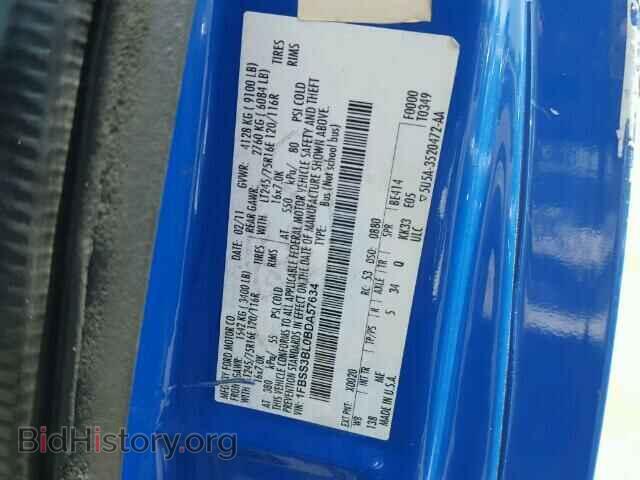 2011 FORD ECONOLINE - VIN: 1FBSS3BL0BDA57634 - Photo 10