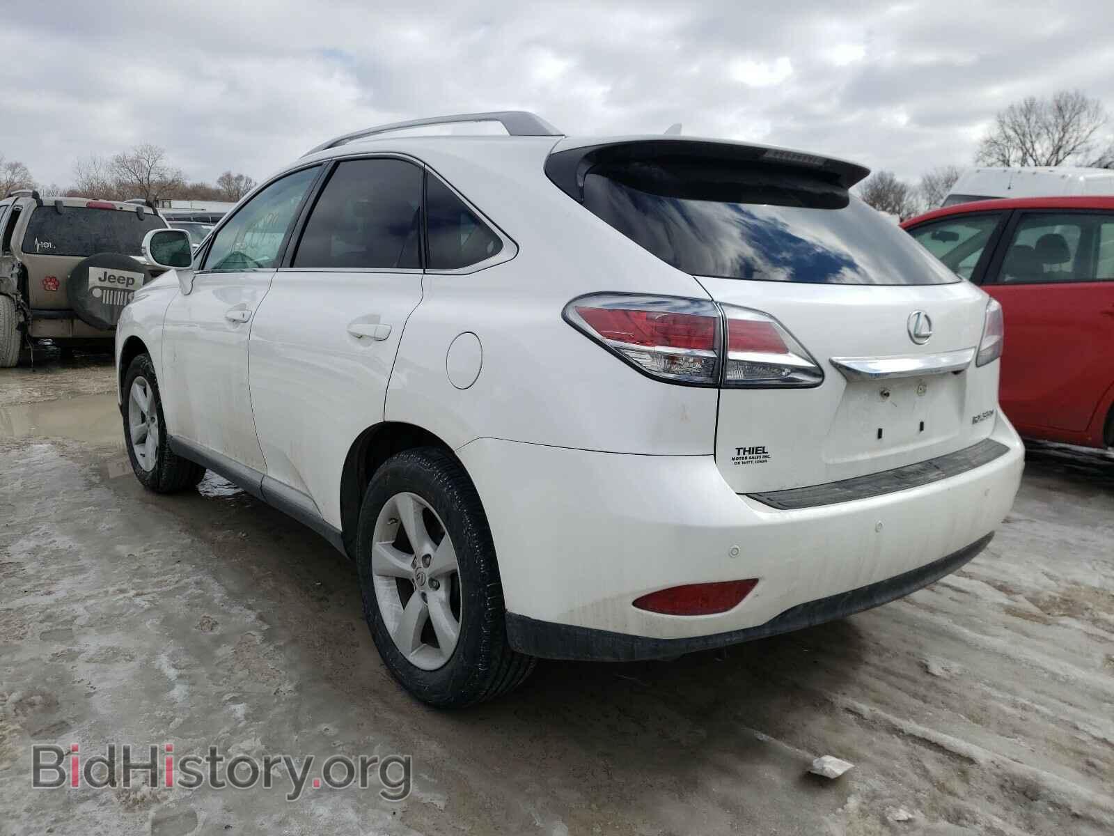 2013 LEXUS RX350 - VIN: 2T2BK1BA6DC191400 - Фото 3