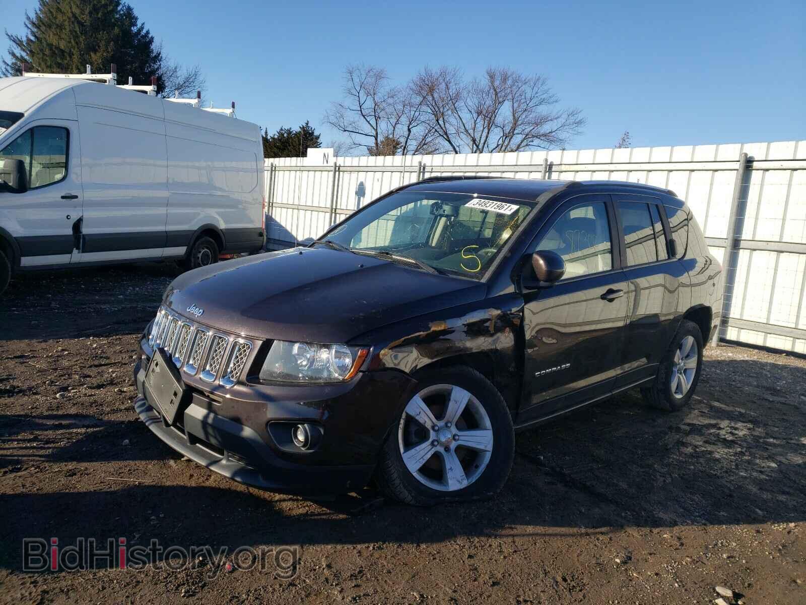 2014 JEEP COMPASS - VIN: 1C4NJCEB0ED745085 - Фото 2