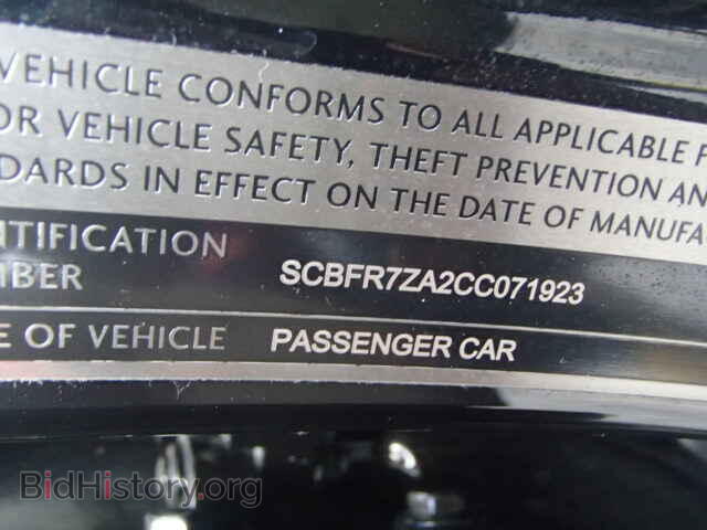 2012 BENTLEY ALL MODELS - VIN: SCBFR7ZA2CC071923 - Photo 9