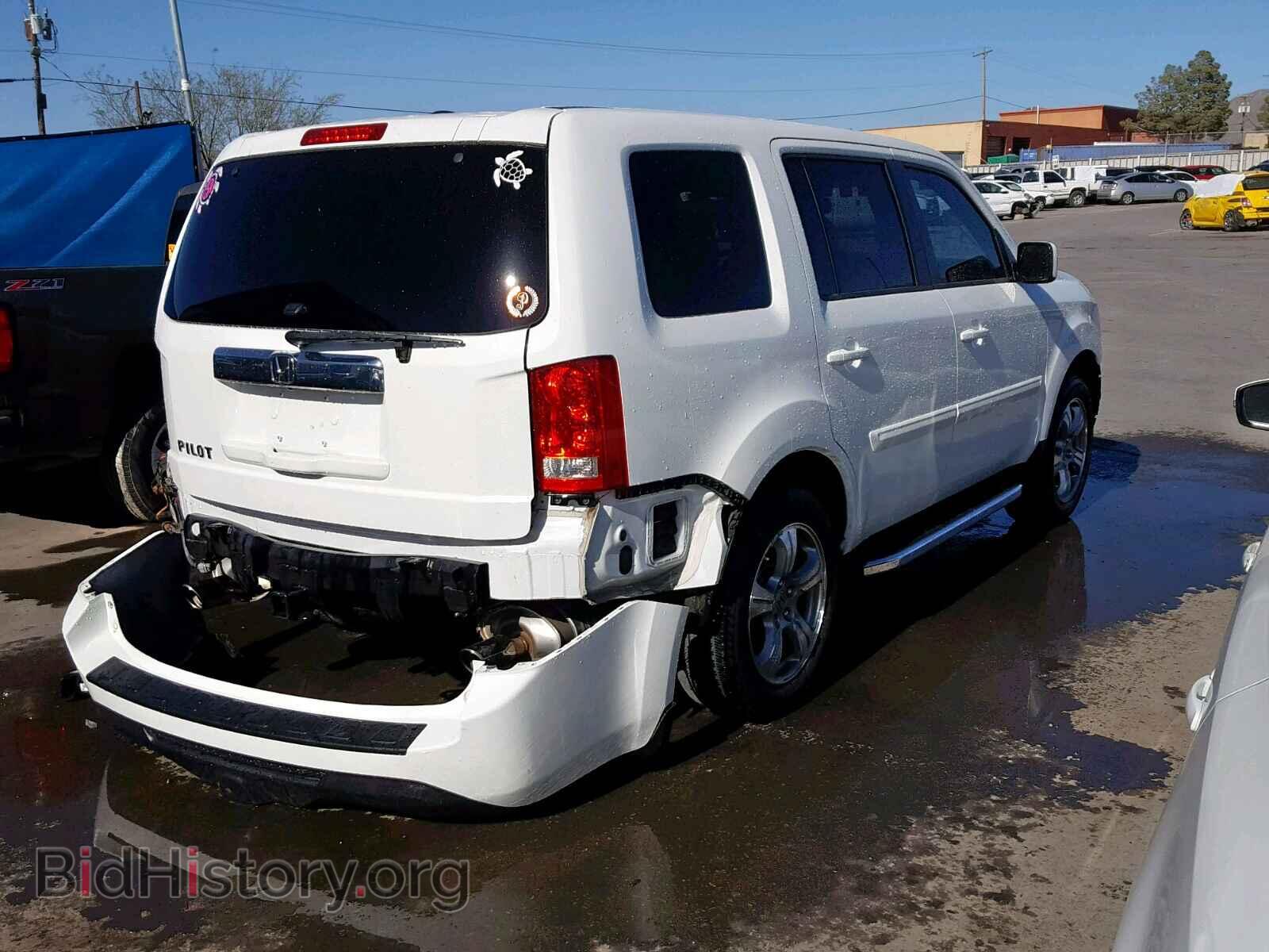 2014 HONDA PILOT EXL - VIN: 5FNYF3H53EB004104 - Фото 4
