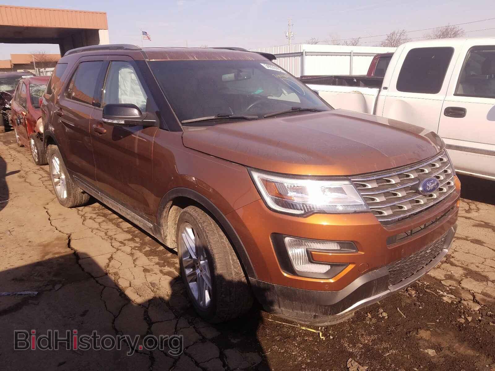 Фотография 1FM5K8D87HGA09887 - FORD EXPLORER 2017