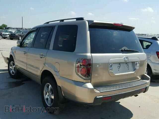 2007 HONDA PILOT - VIN: 5FNYF28537B033664 - Фото 3
