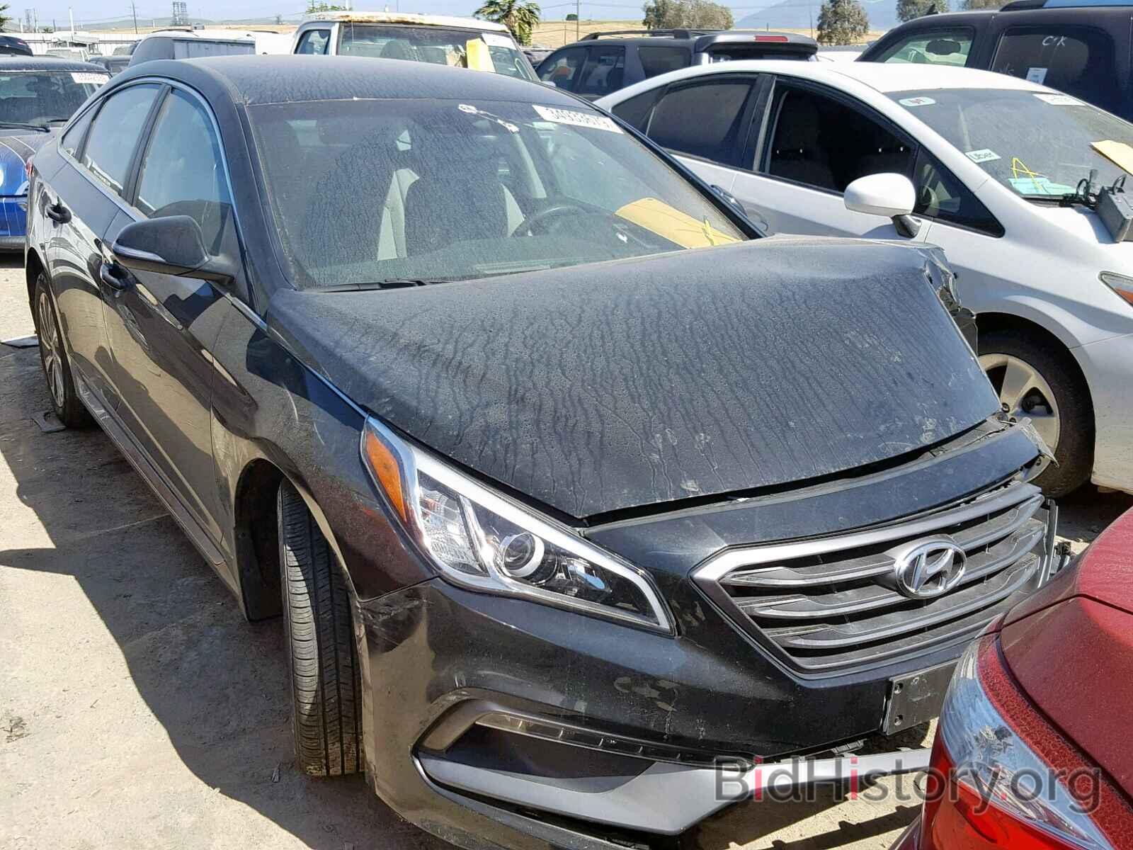 Фотография 5NPE34AF3HH444995 - HYUNDAI SONATA 2017