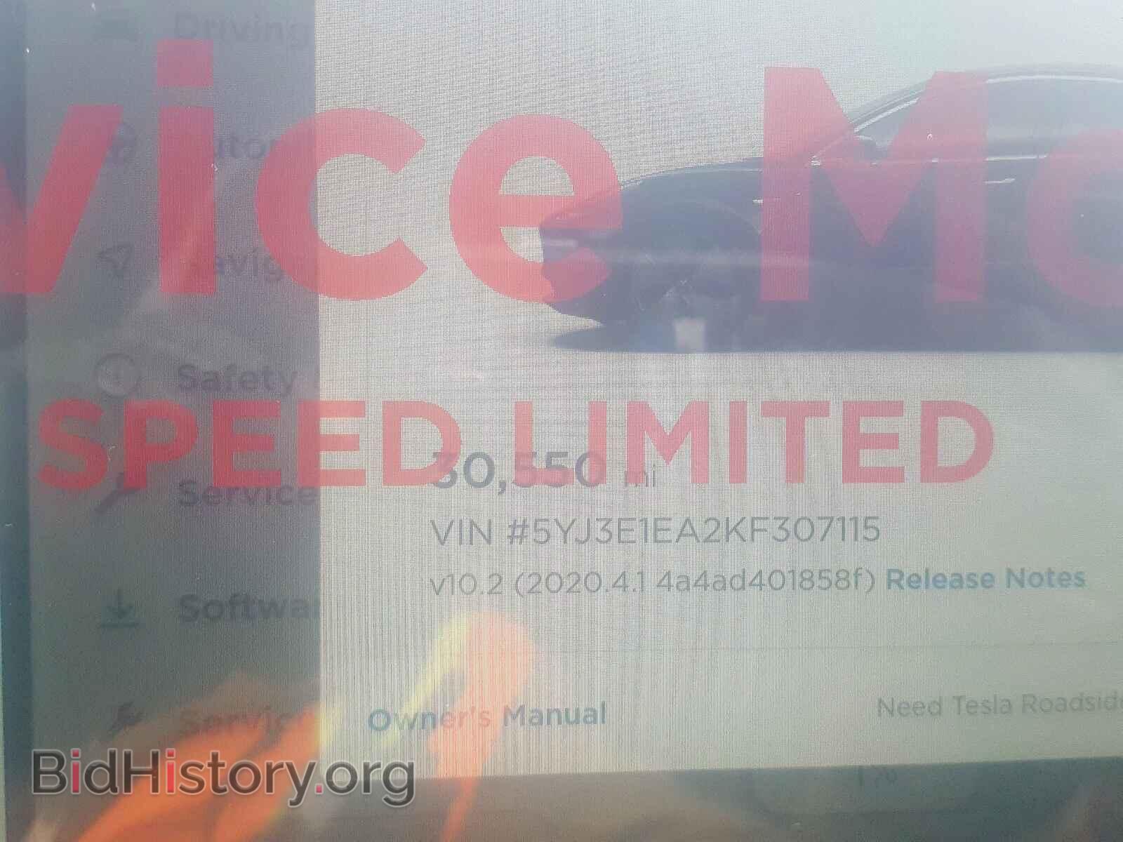 2019 TESLA MODEL 3 - VIN: 5YJ3E1EA2KF307115 - Фото 8