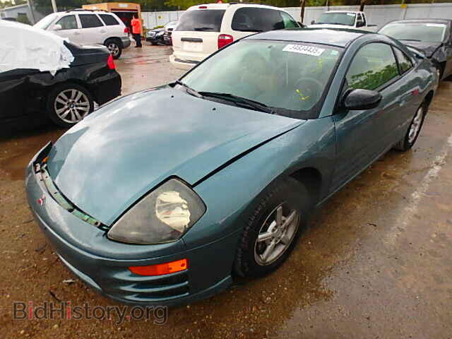 2001 MITSUBISHI ECLIPSE - VIN: 4A3AC34G01E075142 - Фото 2