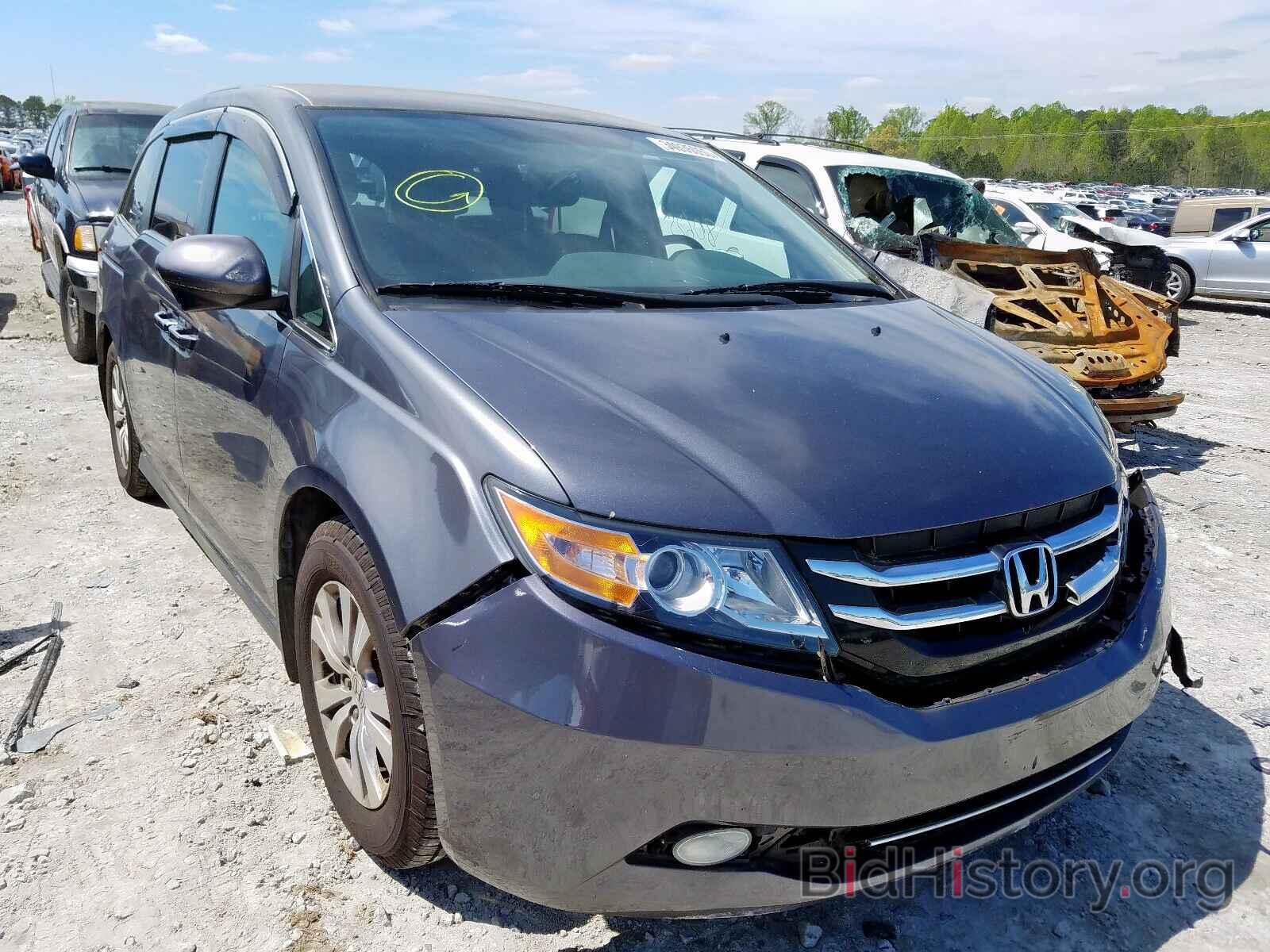 Фотография 5FNRL5H41EB110972 - HONDA ODYSSEY EX 2014