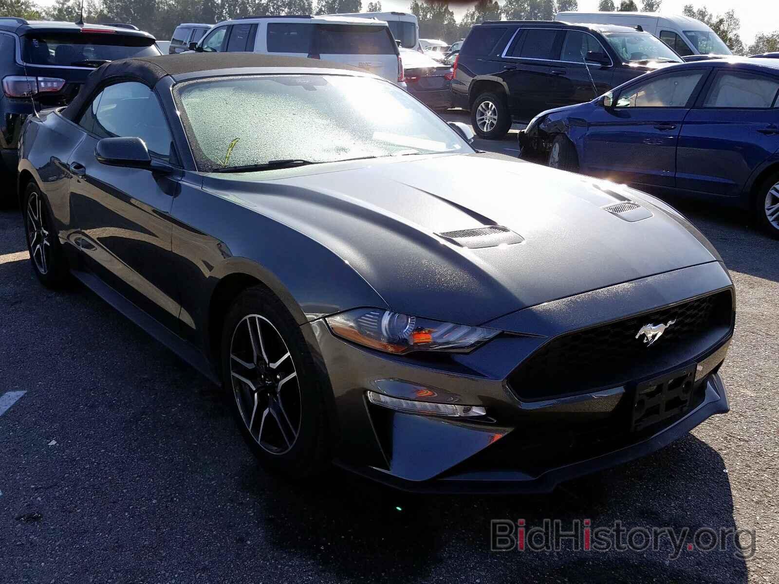 Photo 1FATP8UH3K5149120 - FORD MUSTANG 2019