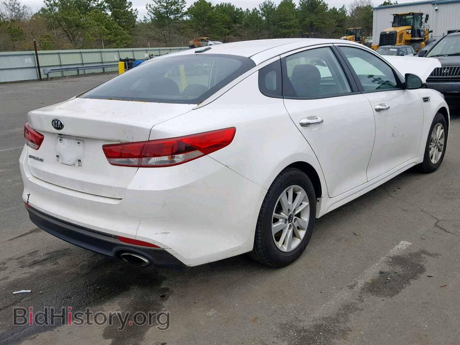 2016 KIA OPTIMA LX - VIN: KNAGT4L38G5073761 - Photo 4