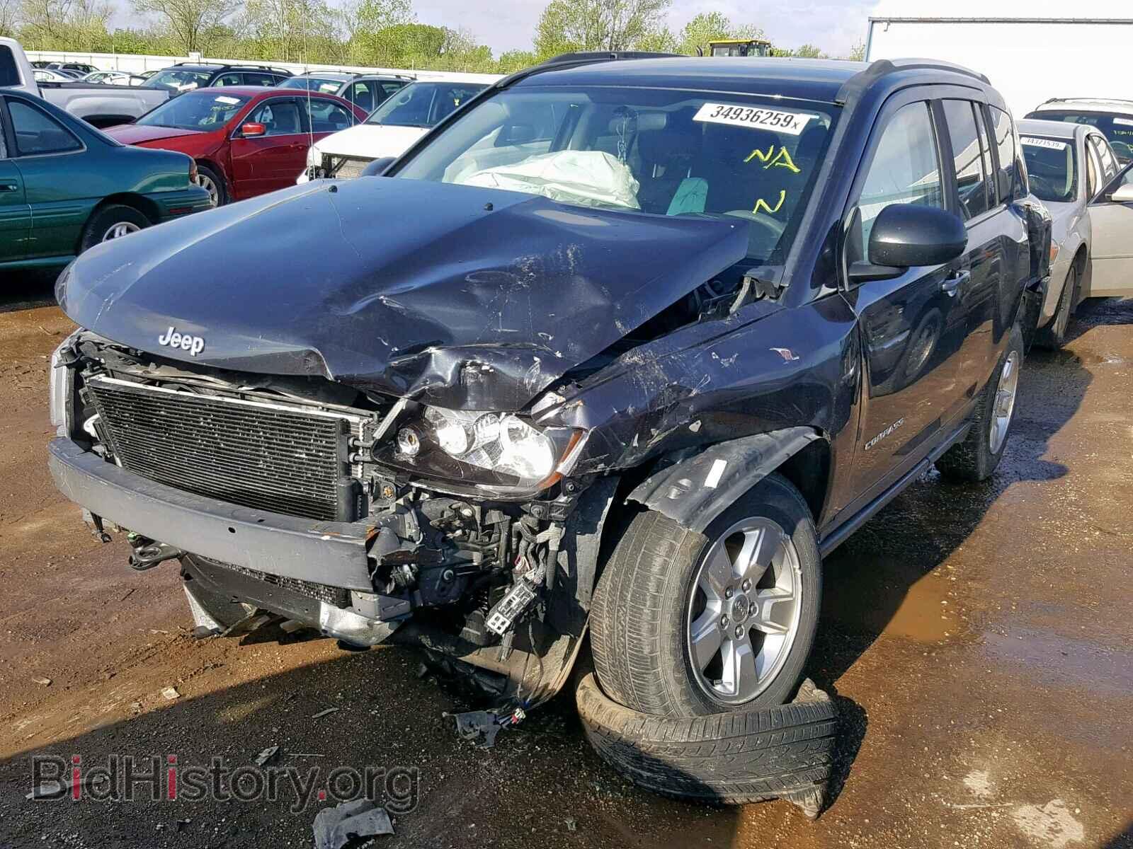2014 JEEP COMPASS SP - VIN: 1C4NJCBA4ED542504 - Фото 2