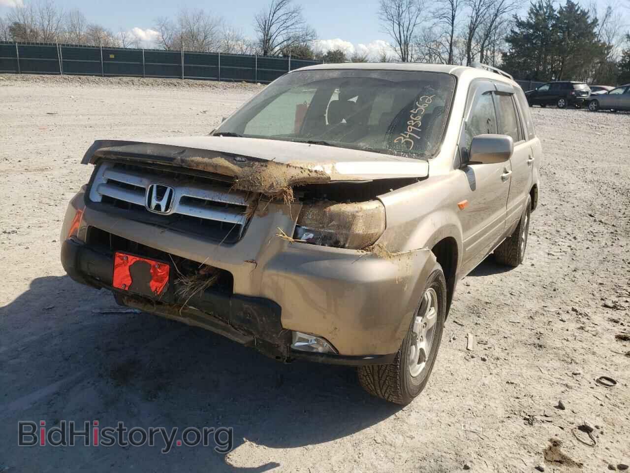 2007 HONDA PILOT - VIN: 2HKYF18557H517900 - Фото 2