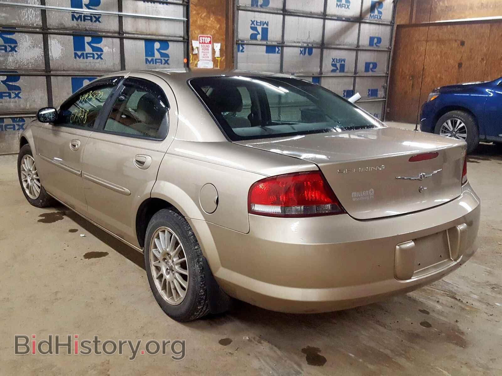 2004 CHRYSLER SEBRING - VIN: 1C3EL56R14N127207 - Фото 3